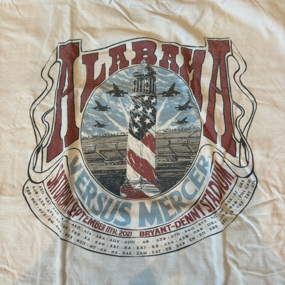 Comfort Colors White Short Sleeve Tee with Vintage Graphic